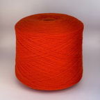 Loro Piana Art. Lana cash 2/18, Merino-Kaschmir-Mischung, Farbe: Verrückte Mandarine