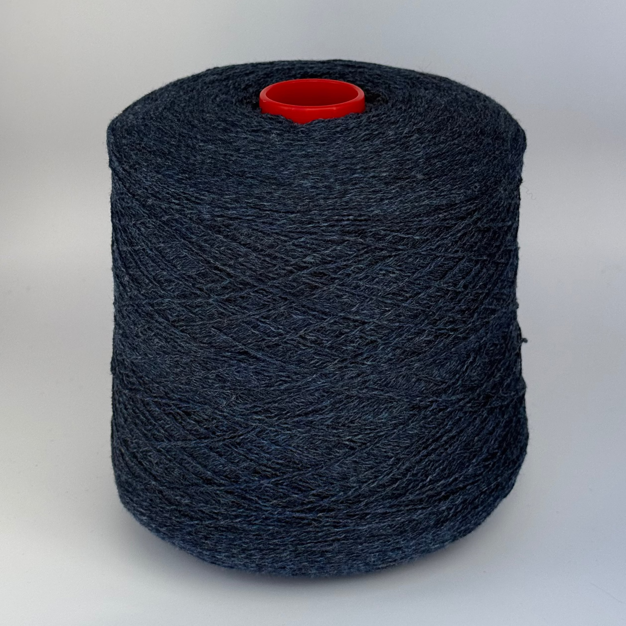 Loro Piana Art. Lana cash 2/18, Merino-Kaschmir-Mischung, Farbe: Navy Jeans