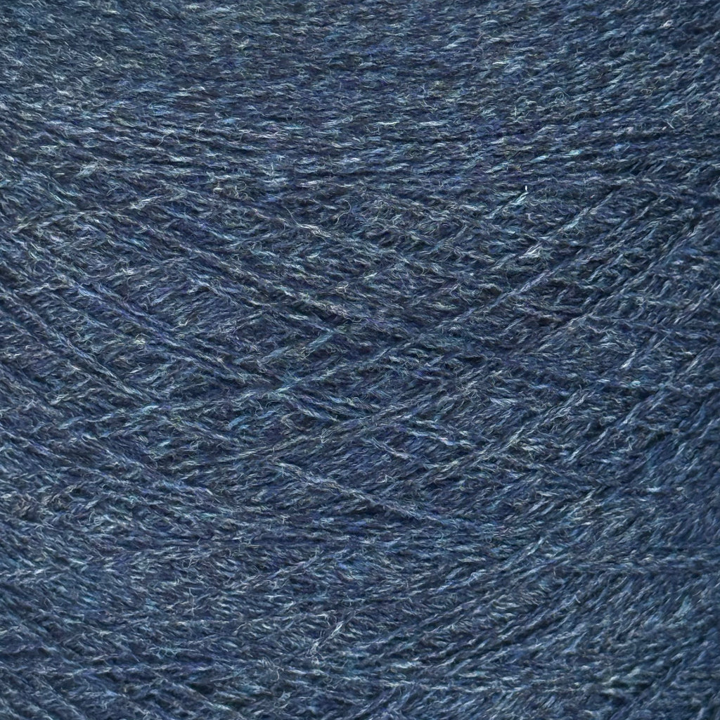 Loro Piana Art. Lana cash 2/18, Merino-Kaschmir-Mischung, Farbe: Navy Jeans