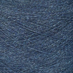 Loro Piana Art. Lana cash 2/18, Merino-Kaschmir-Mischung, Farbe: Navy Jeans
