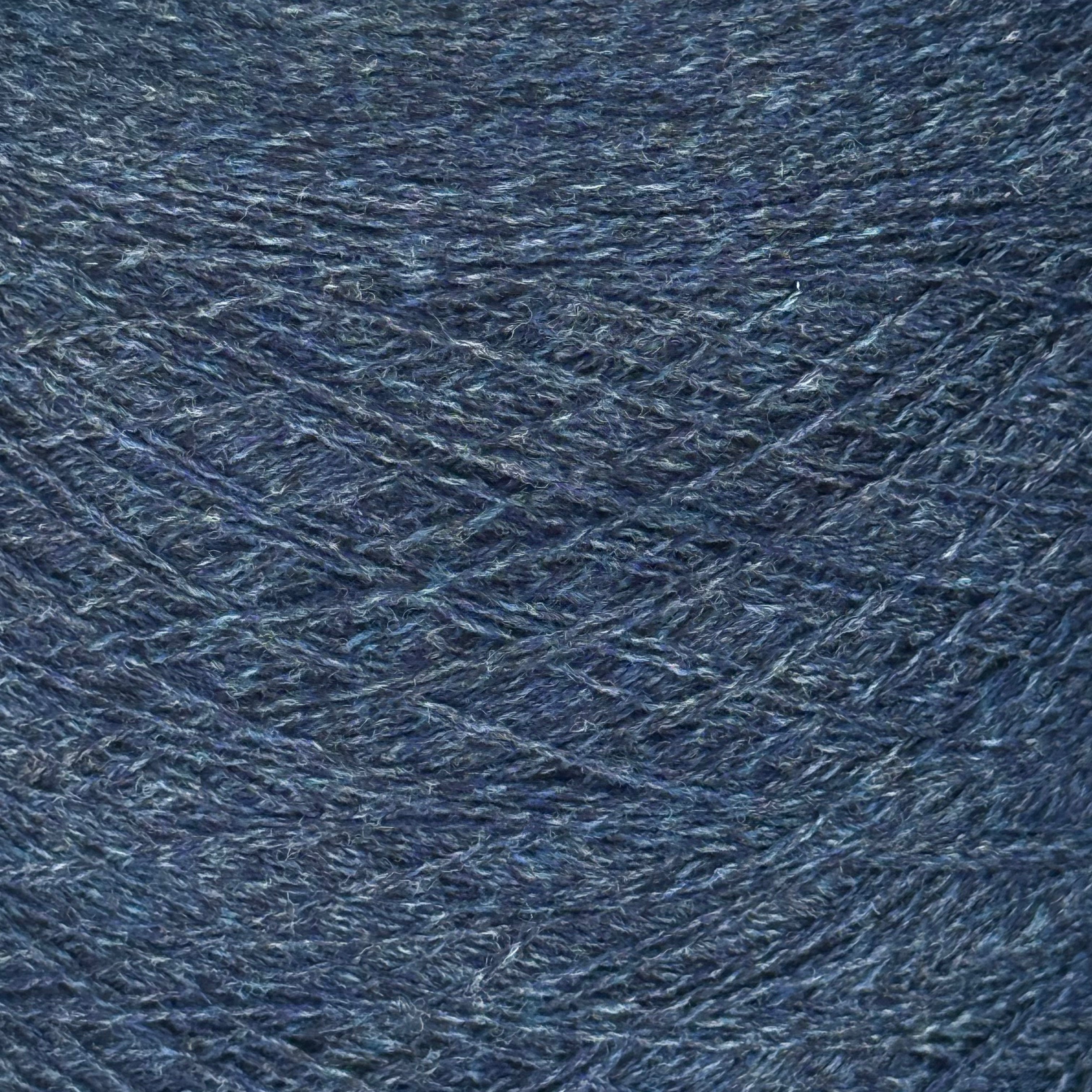 Loro Piana Art. Lana cash 2/18, Merino-Kaschmir-Mischung, Farbe: Navy Jeans