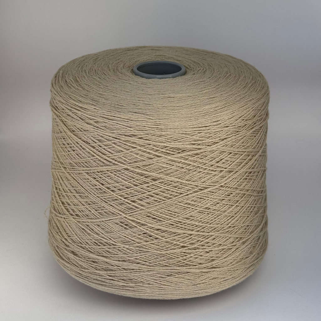 Loro Piana art. Lana cash 2/18, merino-cashmere blend, col. Cloud of Linen