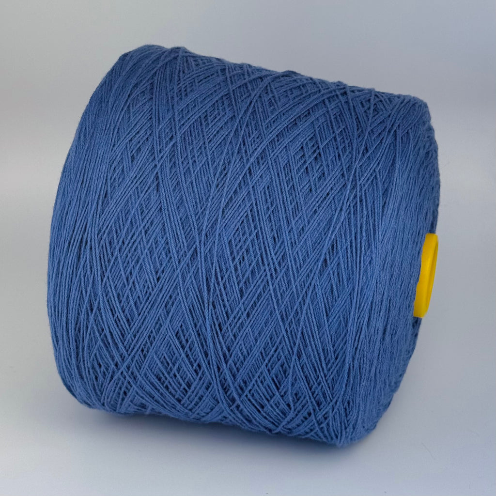 Loro Piana Art. Lana cash RWS 4/18, Merino-Kaschmir-Mischung, Farbe: Indigo Himmel