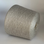 Loro Piana art. Academy 2/27, silk/cashmere blend, col. Silver pearl