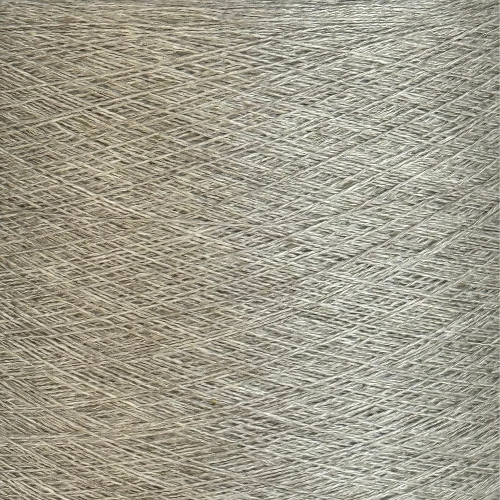 Loro Piana art. Academy 2/27, silk/cashmere blend, col. Silver pearl