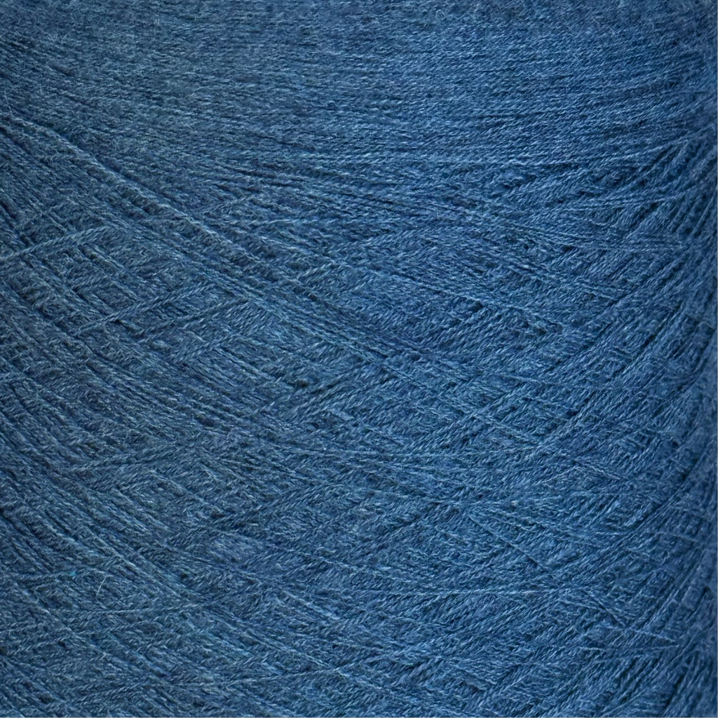 Loro Piana art. Lana cash 2/28, merino cashmere blend, col. Fjord Blue