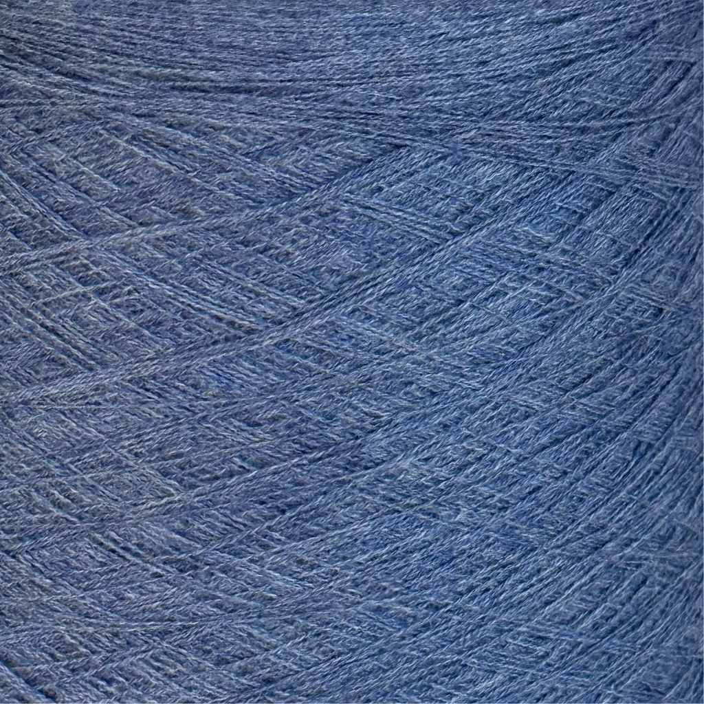 Loro Piana art. Lana cash 2/28, merino cashmere blend, col. Denim washed