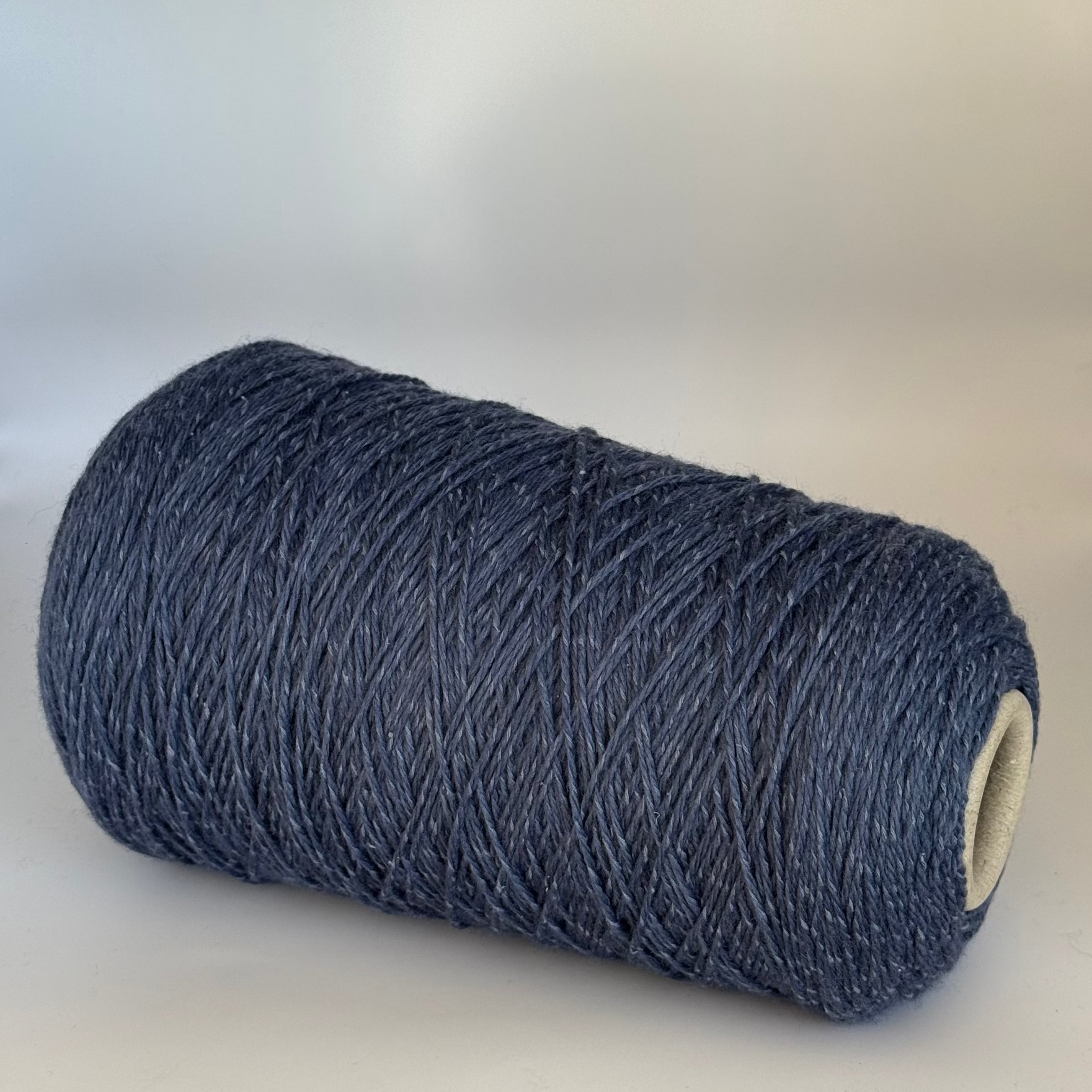 Toscano Art. Fielsole 2600, Woll-Seiden-Mischung, Farbe: Smoky Denim