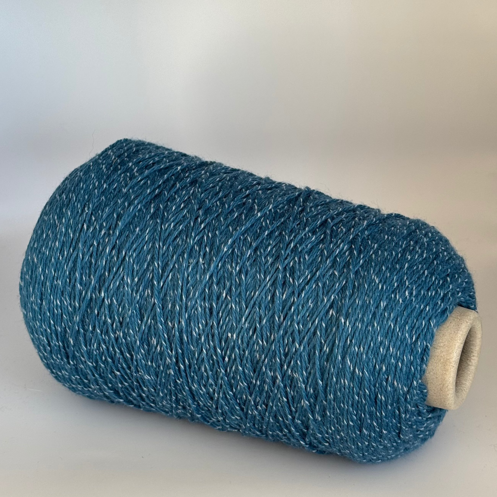 Toscano art. Fielsole 2600, wool silk blend, col. Petrol blue