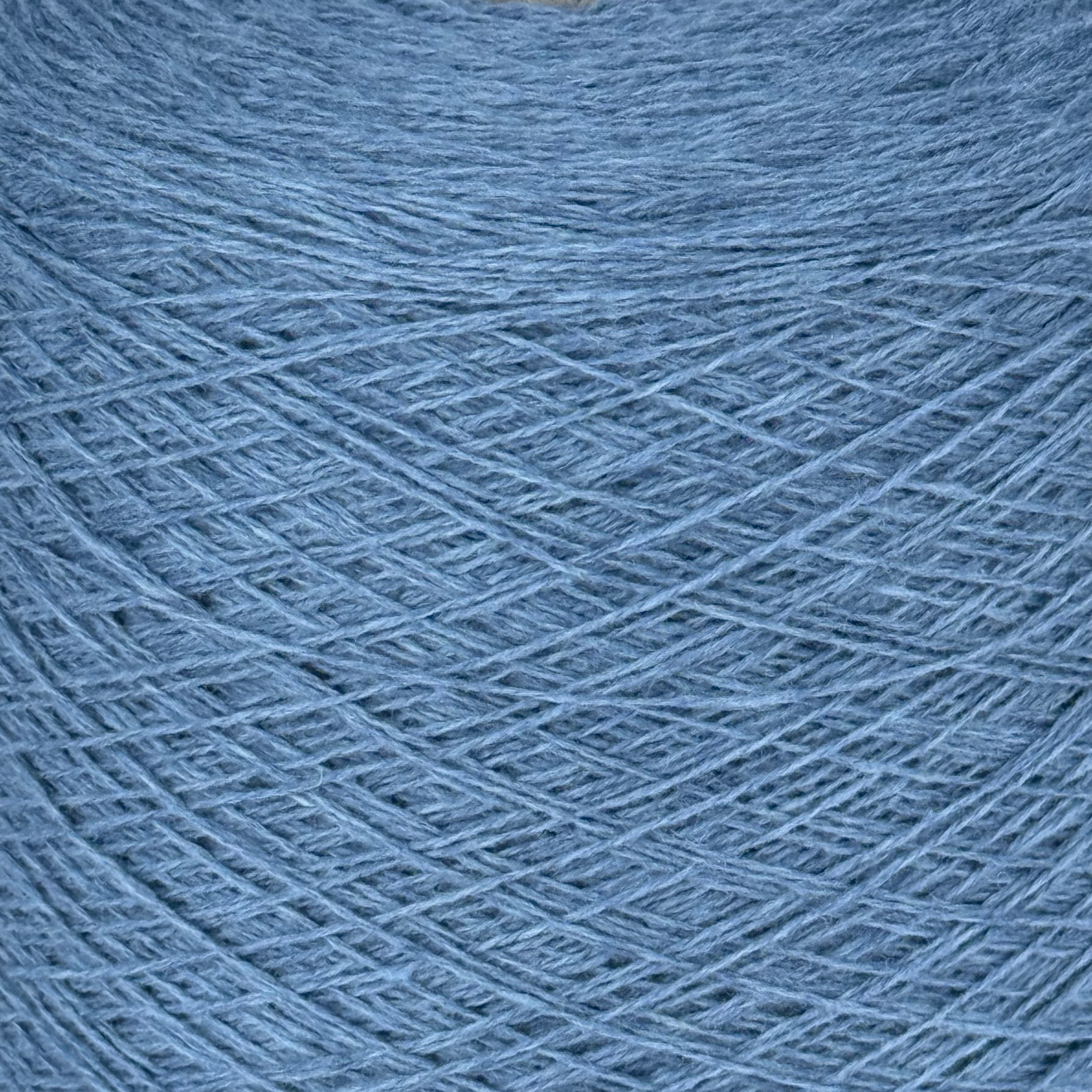Lanecardate art. Canberra 2/15.5, merino 100%, col. Vintage blue