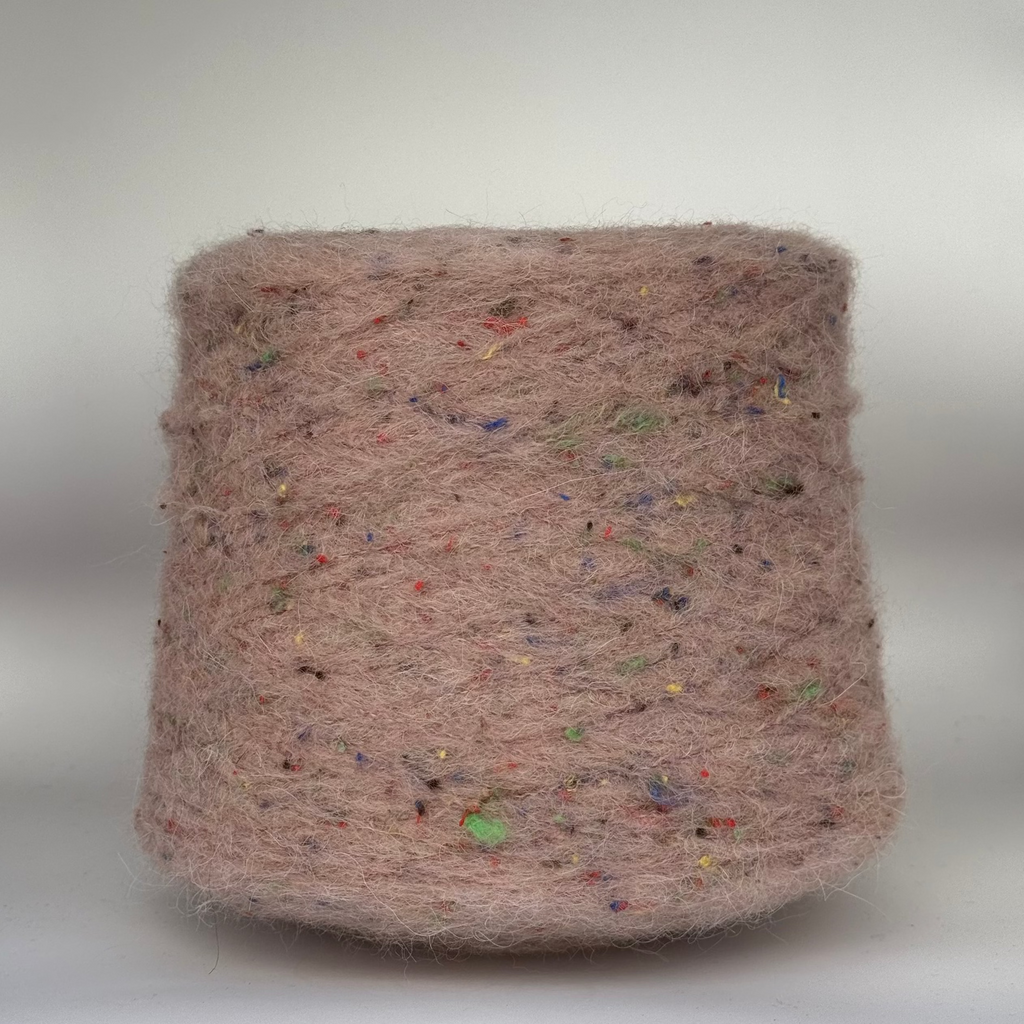 Ri.Go art. Multipoint 4600, alpaca-merino blend, col. Strawberry milk with sprinkles