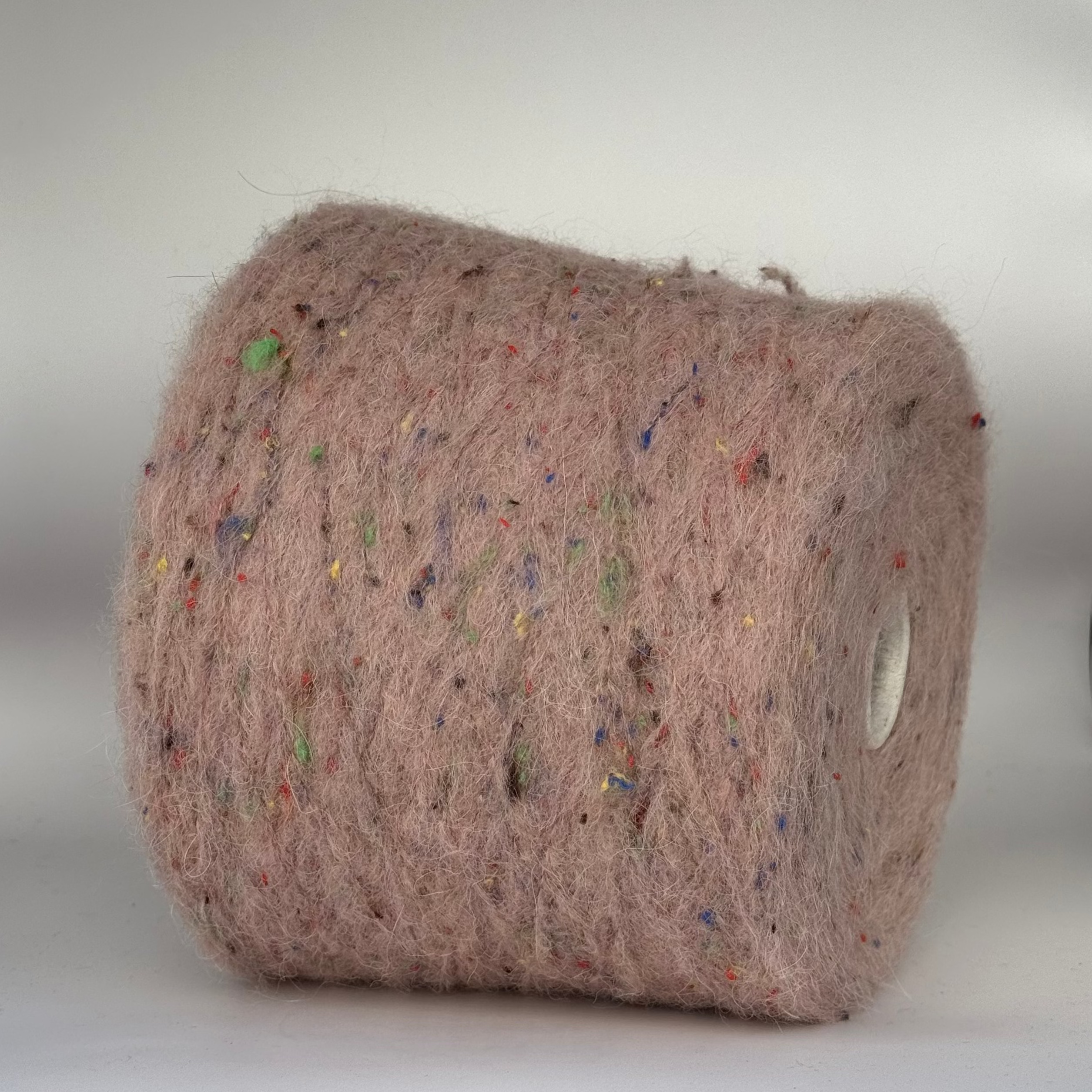 Ri.Go art. Multipoint 4600, alpaca-merino blend, col. Strawberry milk with sprinkles