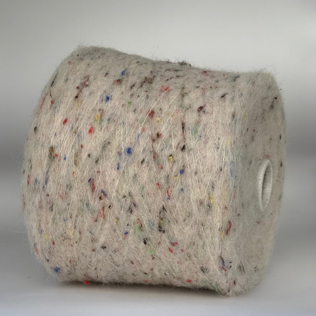 Ri.Go art. Multipoint 4600, alpaca-merino blend, col. Cotton candy with sprinkles