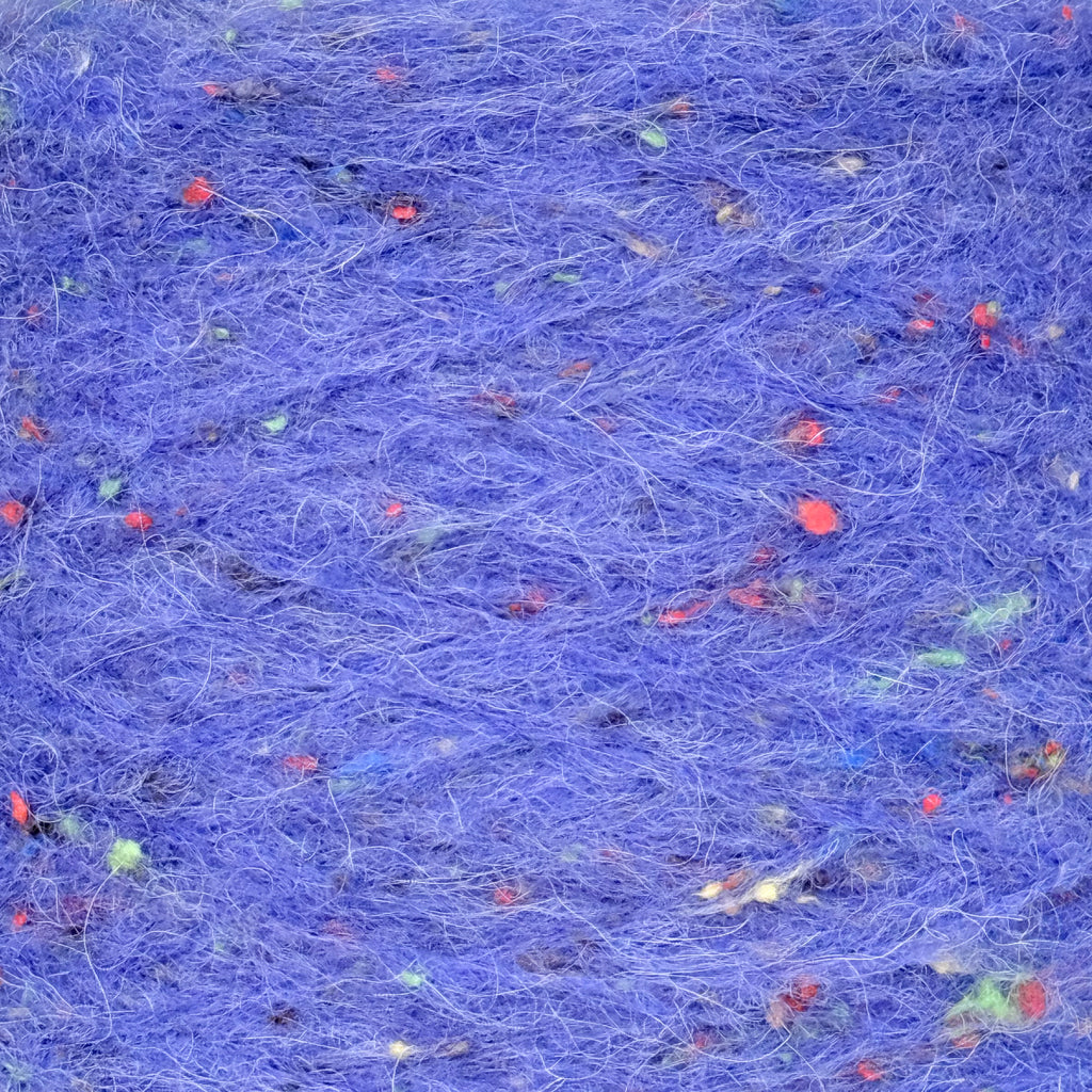 Ri.Go art. Multipoint 4600, alpaca-merino blend, col. Blueberry icing  with sprinkles