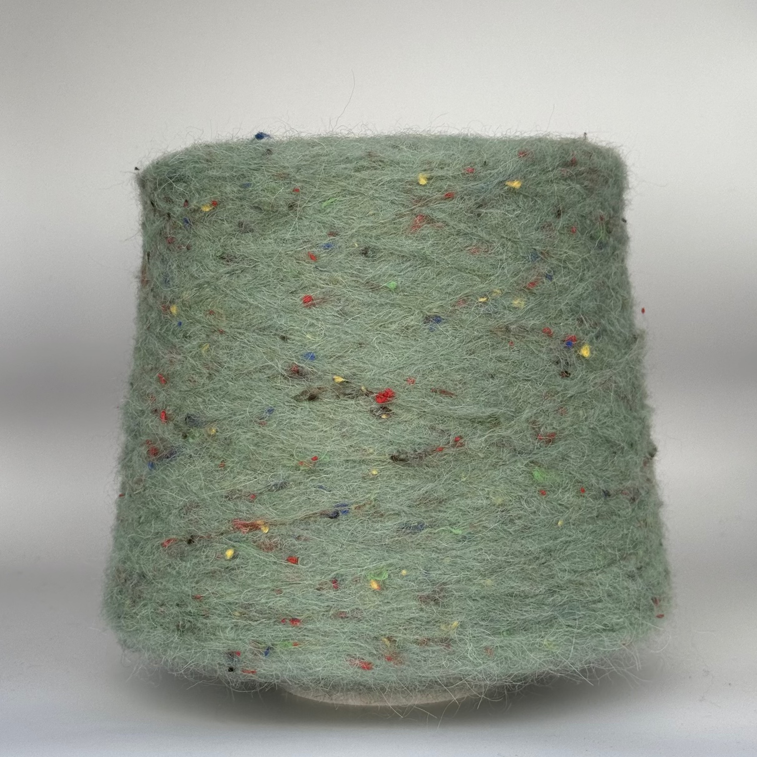 Ri.Go Art. Multipoint 4600, Alpaka-Merino-Mischung, Farbe: Minzeis mit Streuseln