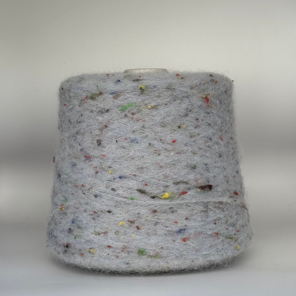 Ri.Go art. Multipoint 4600, alpaca-merino blend, Blueberry milk with sprinkles