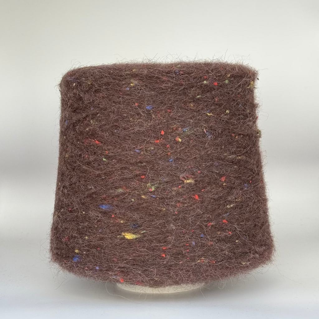 Ri.Go Art. Multipoint 4600, Alpaka-Merino-Mischung, Farbe: Brownie mit Streuseln