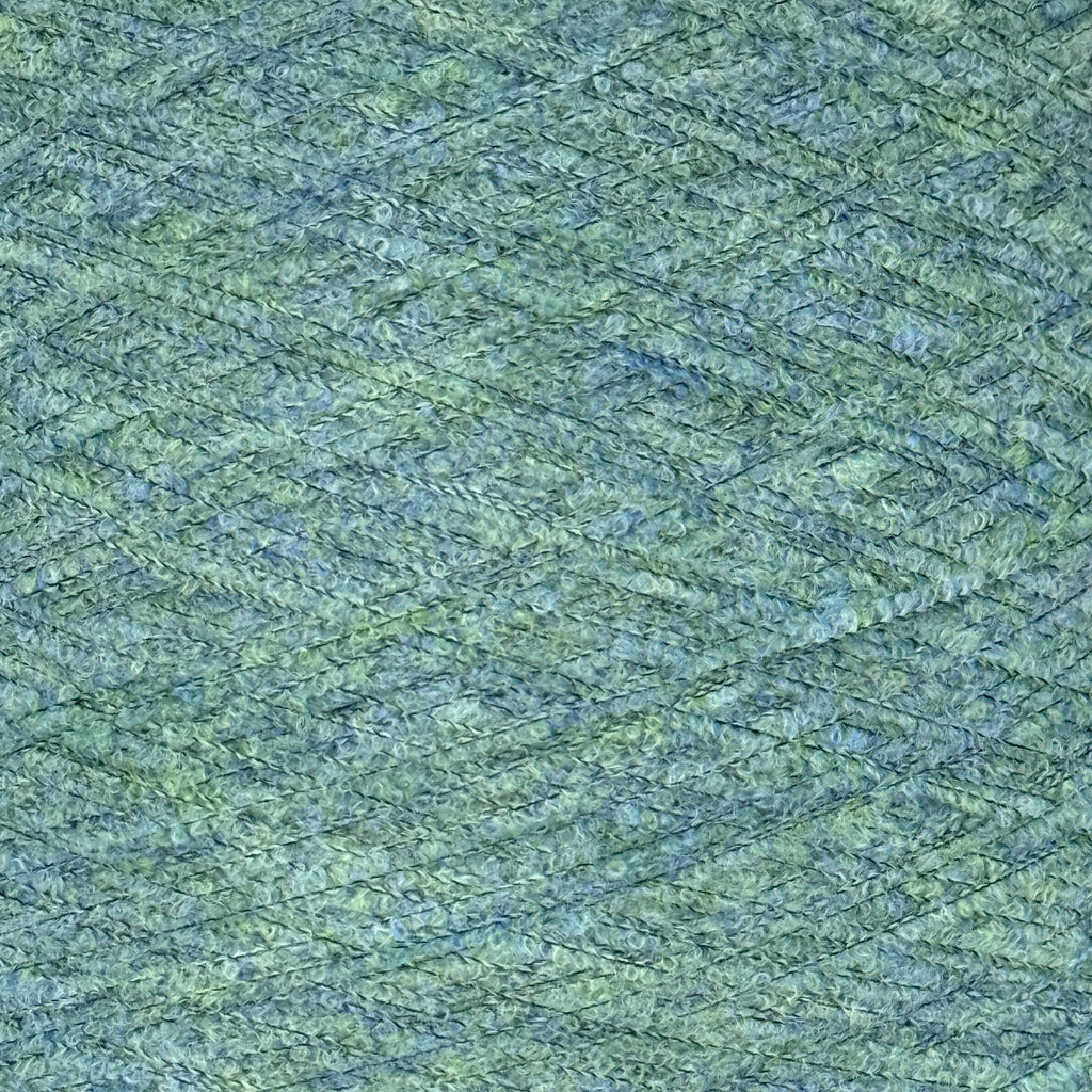 Zegna Baruffa art. Mousse 14000, merino micro boucle, col. Lagoon Splash