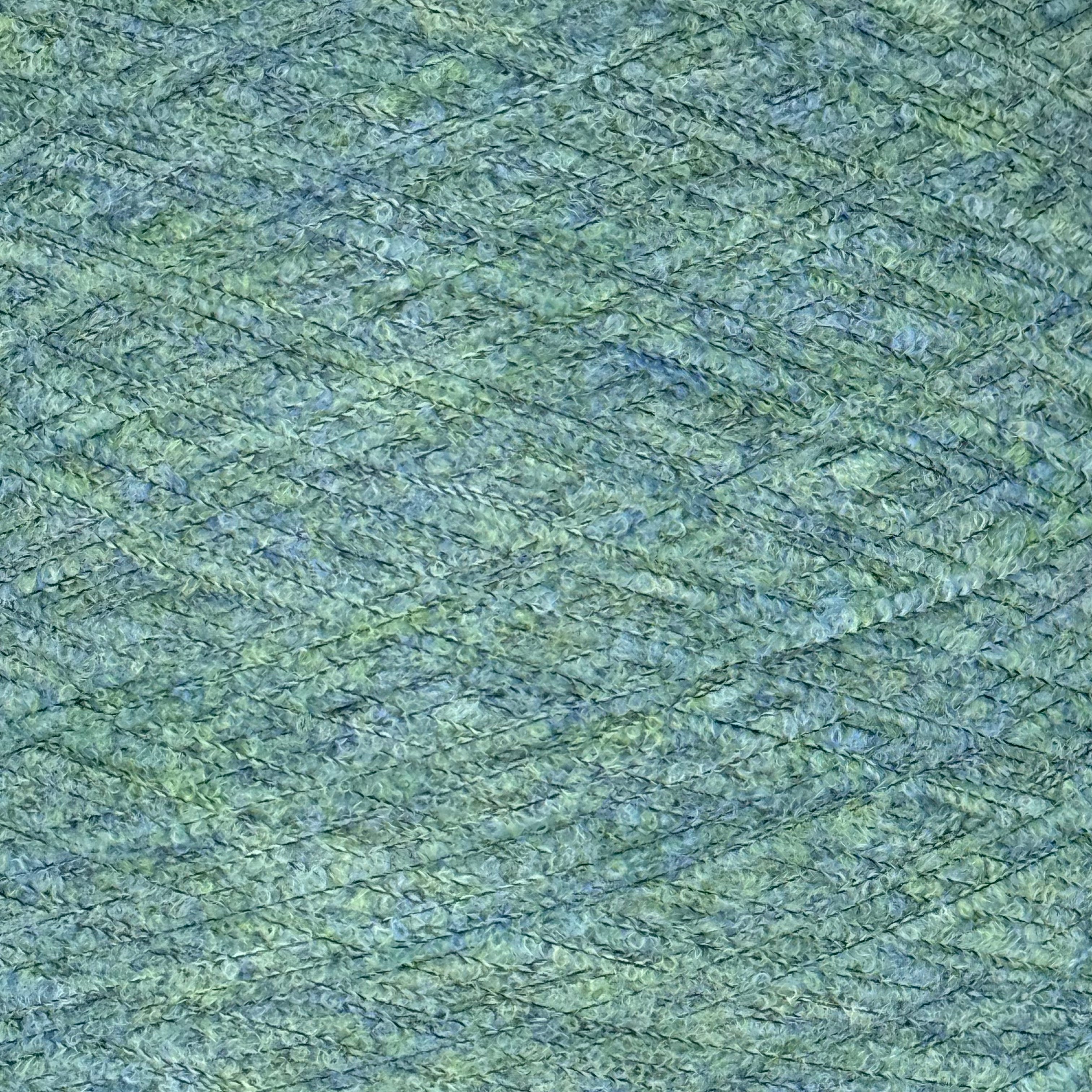 Zegna Baruffa art. Mousse 14000, merino micro boucle, col. Lagoon Splash
