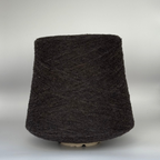 Zegna Baruffa, Art. Mousse 14000, Merino-Mikrobouclé, Farbe: Röstkaffe