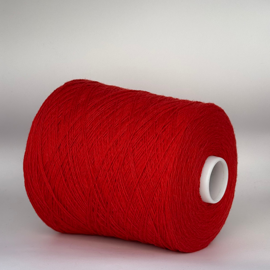 Ri.Go Art. Buthan 2/14, 100 % Kaschmir, Farbe: Paprika Red