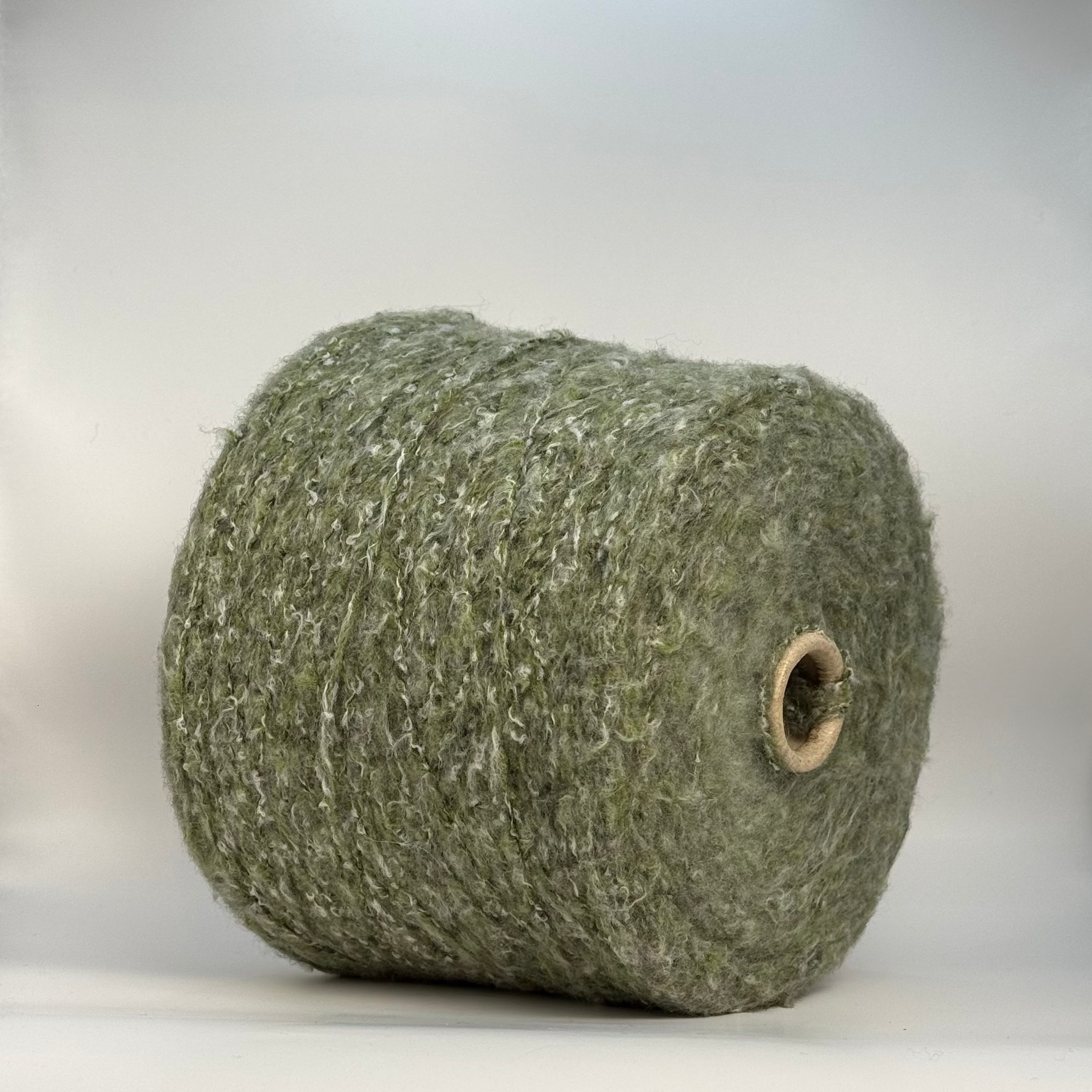 Pinori Filati Art. BLACKJACK 2000, Merino-Baumwollmischung, Farbe: Grünkohl