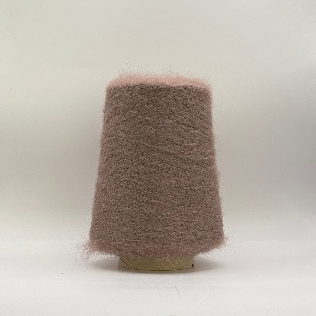 Lanificio dell’Olivo art. Quebec 10000, alpaca-mohair blend, col. Cacao