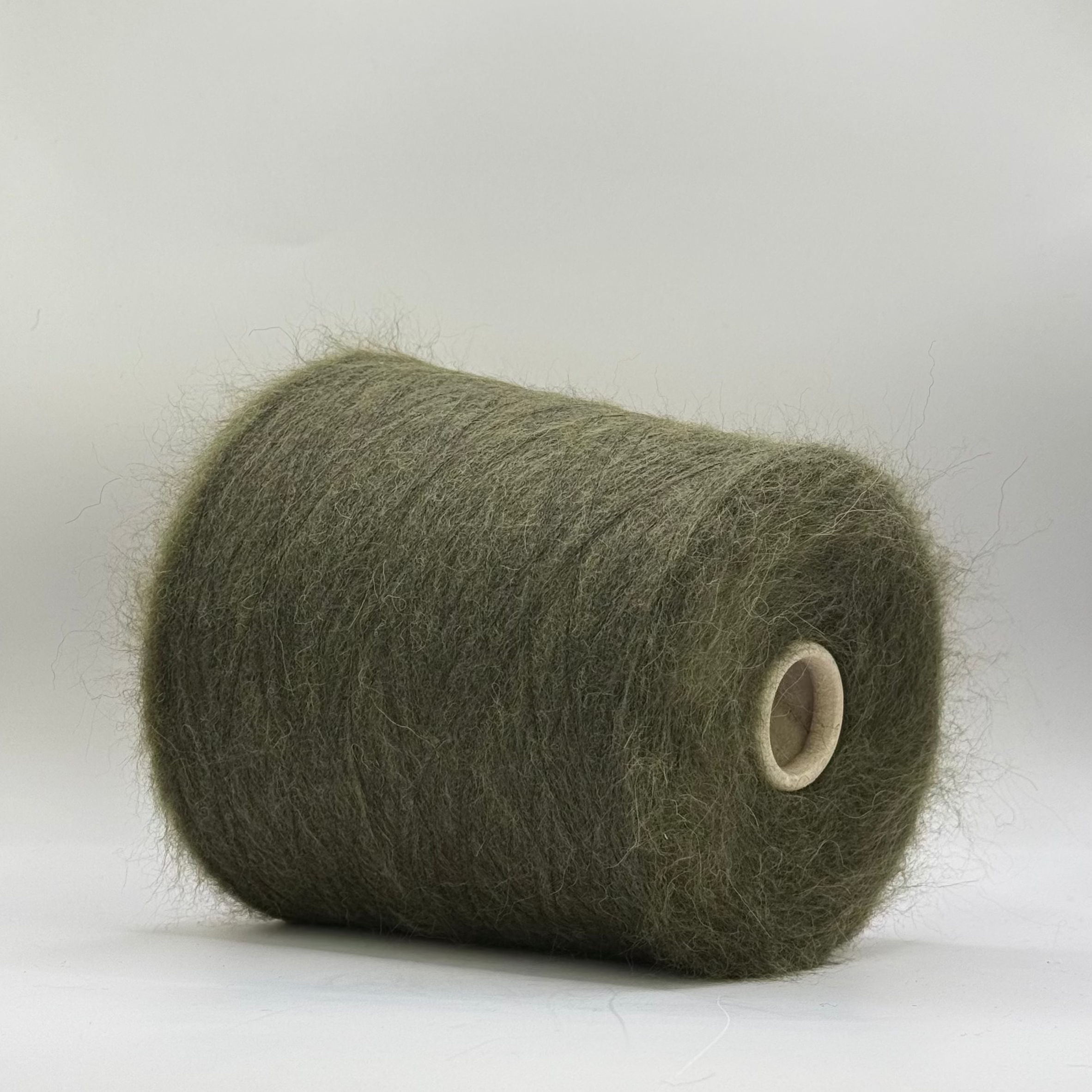 Lanificio dell'Olivo Art. Noir 23000, Alpaka-Mohair-Mischung, Farbe: Nori