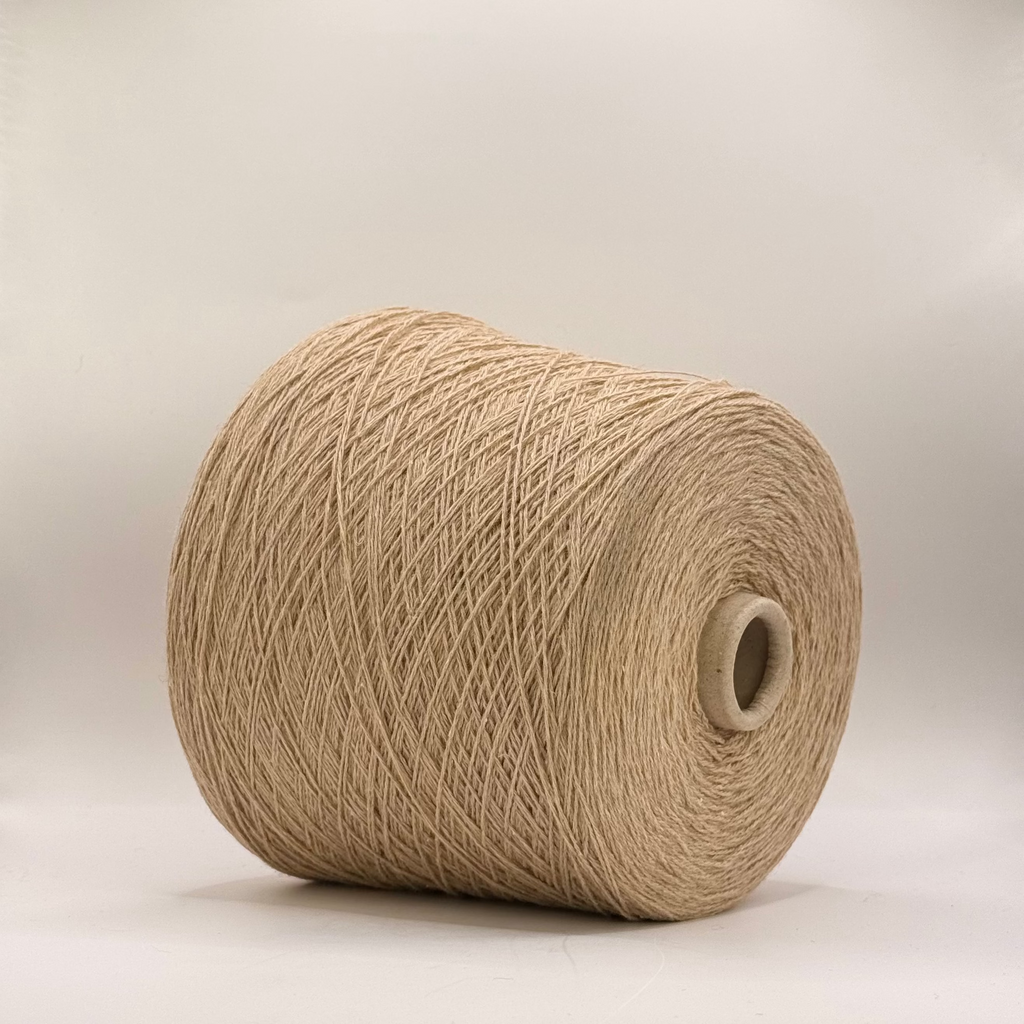 G&G Filati Art. Himalaya 3/15, Yak-Seide-Kaschmir-Merino-Mischung, Farbe: Butterkeks