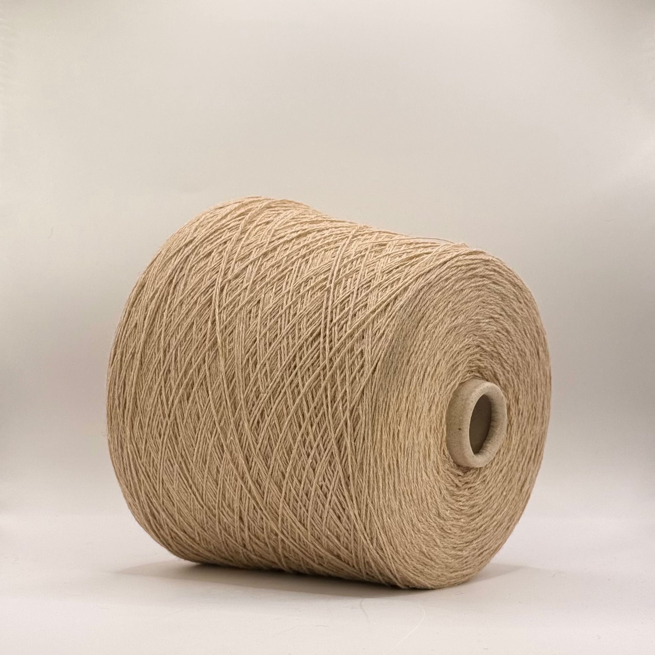 G&G Filati Art. Himalaya 3/15, Yak-Seide-Kaschmir-Merino-Mischung, Farbe: Butterkeks